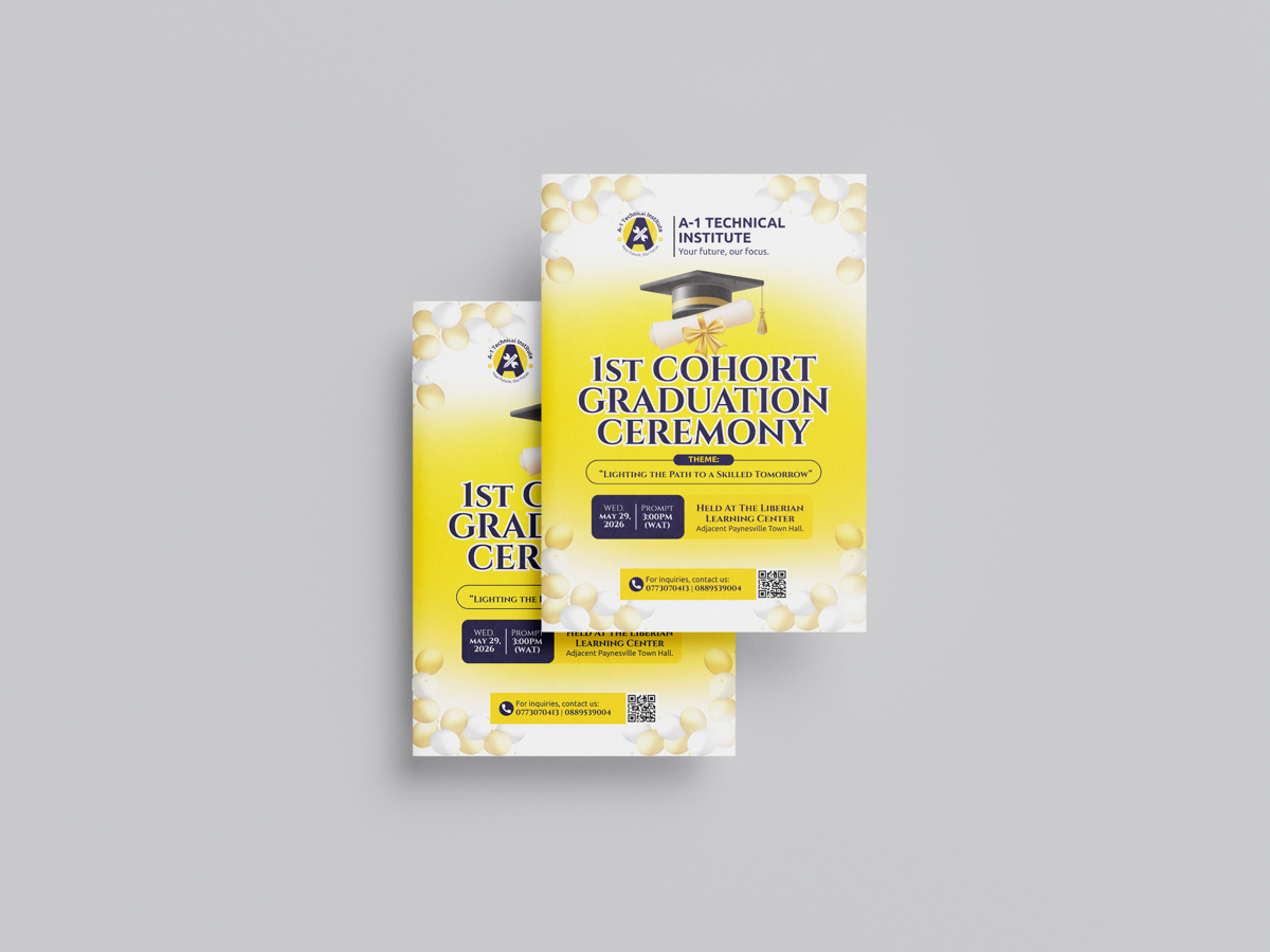 A1 Booklet Cover Mockup